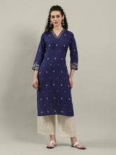 Printed Cotton Blend Kurta